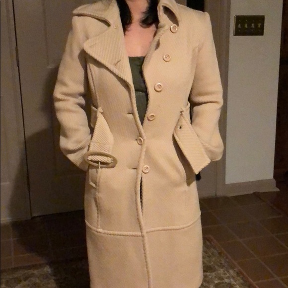 Bebe beige coat size 5 - Picture 4 of 4